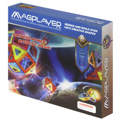 Конструктор Magplayer Конструктор  Набор 30 элементов (MPB-30)