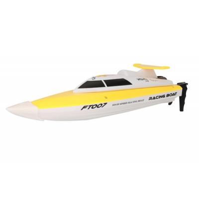 Радиоуправляемая игрушка Fei Lun Катер Racing Boat FT007 2.4GHz желтый (FL-FT007y)