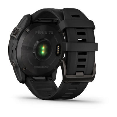 Smart годинник Garmin fenix 7X Sapph Sol Carbon Gray DLC Ti w/Black, GPS (010-02541-11) фото №10
