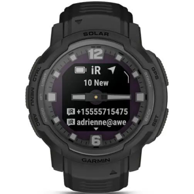 Smart часы Garmin Instinct Crossover Solar, Tactical Edition, Black, GPS (010-02730-00) фото №11