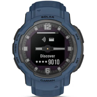 Smart годинник Garmin Instinct Crossover Solar, Tidal Blue, GPS (010-02730-02) фото №6