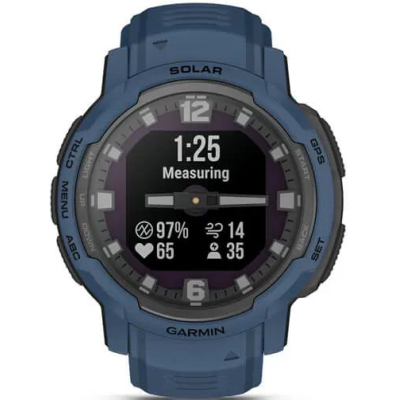 Smart часы Garmin Instinct Crossover Solar, Tidal Blue, GPS (010-02730-02) фото №9