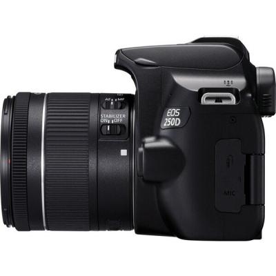 Цифровая фотокамера Canon EOS 250 D kit 18 55 IS STM Black фото №9