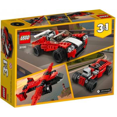 Конструктор Lego  Creator Спортивный автомобиль 134 детали (31100) фото №6