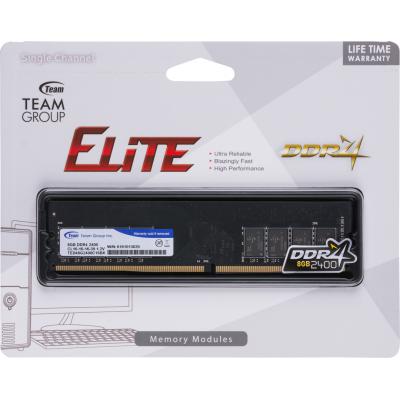 Модуль пам'яті для комп'ютера Team DDR4 8GB 2400 MHz Elite  (TED48G2400C1601) фото №4
