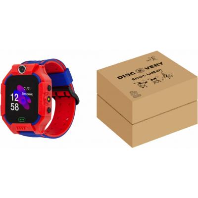 Smart часы Discovery iQ5000 Camera LED Light Red Детские смарт часы-телефон треке (iQ5000 Red) фото №3