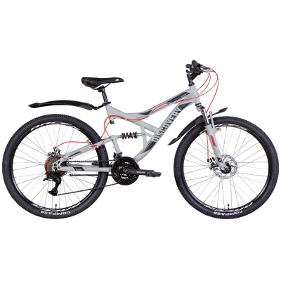 Discovery 26" Canyon AM2 DD рама-17,5" 2022 Grey/Black (OPS-DIS-26-443)