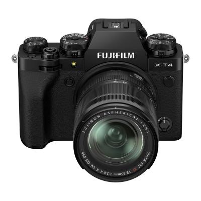 Цифрова фотокамера Fujifilm X-T4   XF 18-55mm F2.8-4 Kit Black (16650742) фото №2