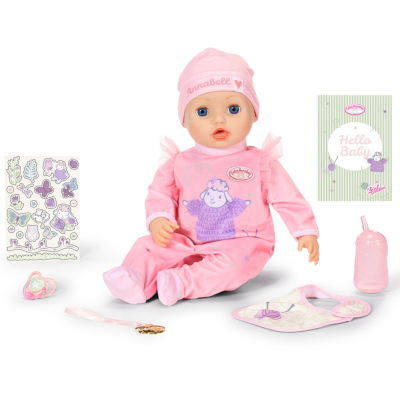 Лялька Zapf Пупс  Baby Annabell інтерактивний Моя Маленька Крихітка 43 см з аксесуарами (706626) фото №2