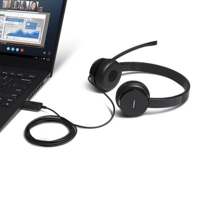 Навушники Lenovo 100 Stereo USB Headset (4XD0X88524) фото №3