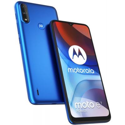 Смартфон Motorola E7 Power 4/64GB Tahiti Blue фото №7