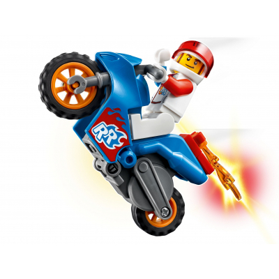 Конструктор Lego City Stunt Реактивный трюковый мотоцикл 14 деталей (60298) фото №3