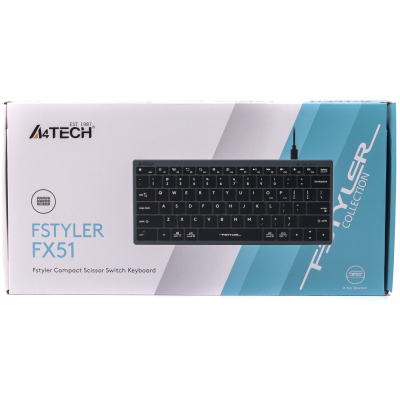 Клавіатура A4Tech FX-51 USB Grey фото №7