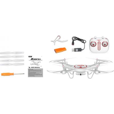 Радіокерована іграшка Syma Квадрокоптер с 2,4 Ггц и поворотной FPV-камерой 32 см (X5UW-D_white) фото №5
