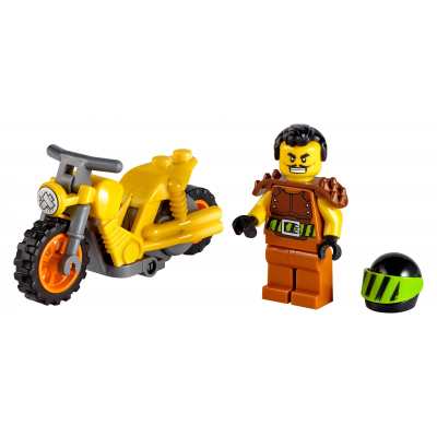 Конструктор Lego City Stunt Разрушительный трюковый мотоцикл 12 деталей (60297) фото №2