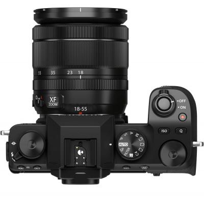 Цифровая фотокамера Fujifilm X-S10   XF 18-55mm F2.8-4.0 Kit Black (16674308) фото №4