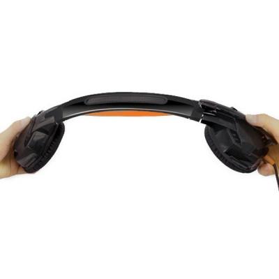 Навушники REAL-EL GDX-7700 SURROUND 7.1 black-orange фото №6