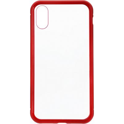 Чехол для телефона Armorstandart Magnetic Case 1 Gen. iPhone XS Clear/Red (ARM53388)