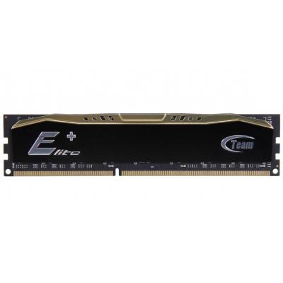 Модуль памяти для компьютера Team DDR3 8GB 1600 MHz Elite Plus Black  (TPD38G1600HC1101)