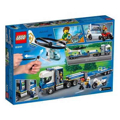 Конструктор Lego  City Police Полицейский вертолётный транспорт 317 деталей (60244) фото №7