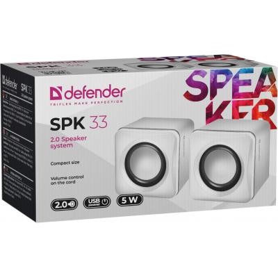 Акустическая система Defender SPK 33 White (65631) фото №2