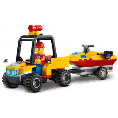 Конструктор Lego City Great Vehicles Вездеход пляжных спасателей 79 деталей (60286) фото №4