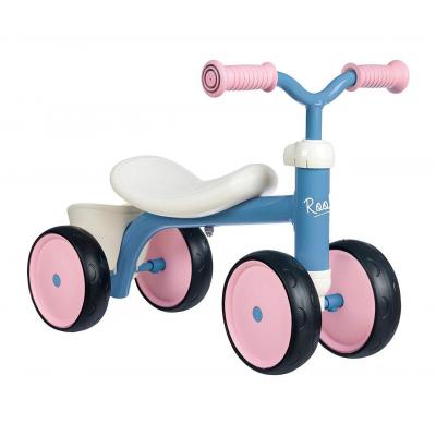 Велосипед дитячий Smoby металевий, чотириколісний Рожевий (721401)