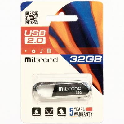 Флешка Mibrand Aligator 32Gb Dark Red USB 2.0 фото №2
